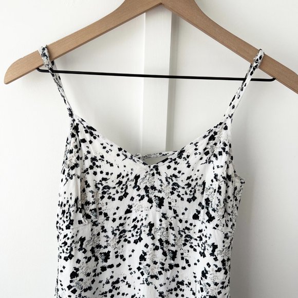 ARITZIA SUNDAY BEST Sexton dress white print - Picture 4 of 7